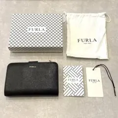 フルラ FURLA BABYLON 二つ折り財布 ブラックのサムネイル