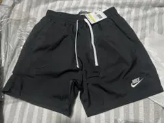 【新品】ナイキ ウーブンショートパンツ　AR2383-010 ブラックホワイトS