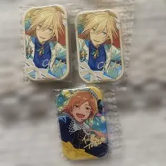 【最終値下げ】 あんスタ 一番カフェ スクエア 缶バッジ fine 英智 3個