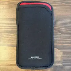 ELECOM スマートフォン用ポーチ ブラック