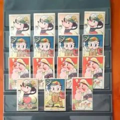 米国・人気キャラ】ミッキー&ベティ・ポパイ&ディズニーめんこ 昭和