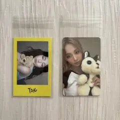 【TWICE Tzuyu】サイン入りトレーディングカード
