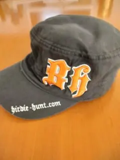 ゴルフキャップ　バーディハント黒