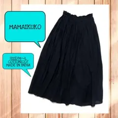 ママイクコ MAMAIKUKO / 表も裏もインド綿 涼しげ スカート M～Lのサムネイル