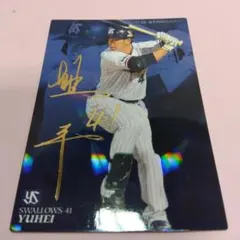 雄平　スターカード　サインカード　プロ野球チップス