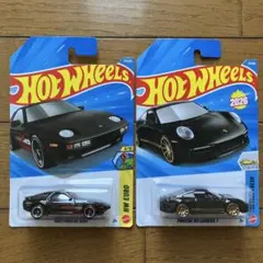 ホットウィール ベーシックカー ポルシェ 928S 911 カレラ T 2種類のサムネイル