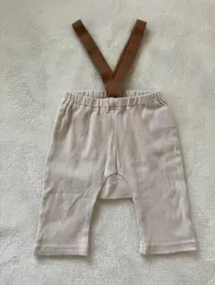 プティマイン ストラップ付きボトムス 80サイズ ベージュ