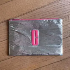 CLINIQUE シルバーポーチ 約25cm x 17cmのサムネイル