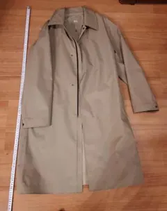 UNIQLO :C ブロックテックステンカラーコートベージュ Lサイズ