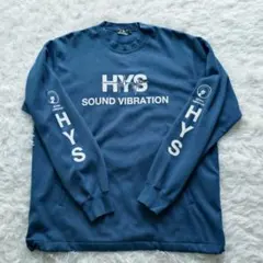 希少 ヒステリックグラマー スウェット 長袖 ヒスガール HYS 袖ロゴ L