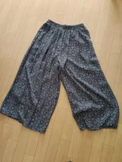 花柄 ガウチョパンツ Lサイズ