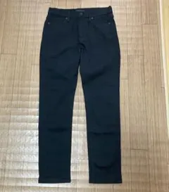 UNIQLO JEANS ブラック ストレートデニム 26