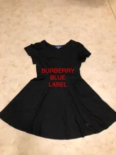 お値下げ！バーバリーブルーレーベル ワンピース黒
