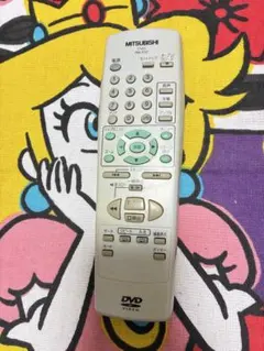三菱 DVDリモコン RM-D12 管理5567のサムネイル