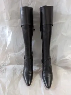 #Christian Louboutinロングブーツレザーハイヒール