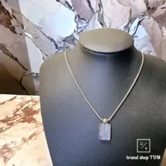 dior クリスチャンディオール　ネックレス　シルバー