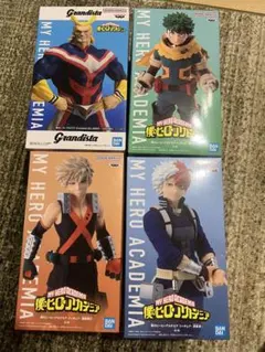 僕のヒーローアカデミア緑谷出久, 爆豪勝己, 轟焦凍, オールマイト 4体セット