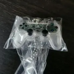 PlayStation ミニチュアチャーム コントローラー　クリア　スケルトン