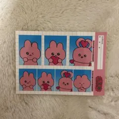 チェゴシム　ステッカー