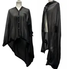 ジュンヤワタナベ 21ss 2way シースルー 変形 ロングカーディガンのサムネイル