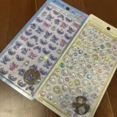 正規品　ボンボンドロップシール　しずくちゃん　　スティッチ