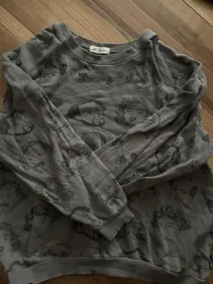 MAKE YOUR DAY グレー 偉人トレーナー 140