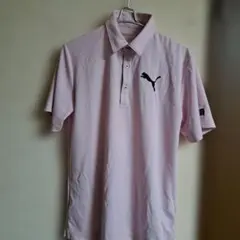 PUMA ポロシャツ ピンク 半袖 メンズ
