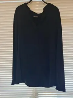 yokochan Aラインブラウス　スカラップ　ネイビー　40 美品 2026年最新】ヨーコチャン ブラウスの人気アイテム - メルカリ