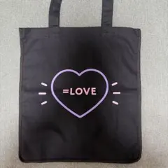 ＝LOVE スクエアトートバッグ 2025 イコラブ ハート トートバッグ 国立 イコラブ =LOVE スクエアトートバッグ 2025 - メルカリ