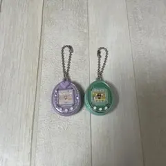 O*様 たまごっちミニチュアチャームコレクション4 ラブリっち・くろまめっち