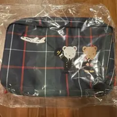 familiar ファミリア ポーチ 飛行機 クマ
