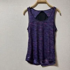 ⭐️1点もの⭐️トレーニング用 タンクトップ 紫系 スポーツウェア レディース