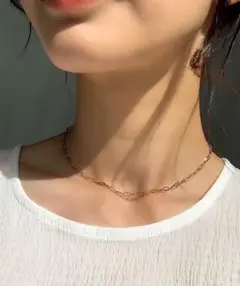 【人気】ネックレス ミニ鎖チェーン 金ア ゴールドシルバー サージカルステンレス