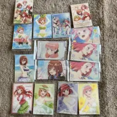 五等分の花嫁ウエハースカードまとめ売り15枚