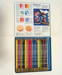 STAEDTLER KARAT Aquarell 色鉛筆24色缶 ステッドラーのサムネイル