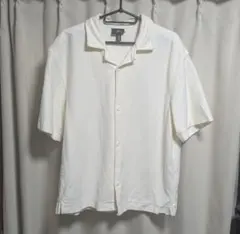 H&M 半袖シャツ　短丈　ホワイトのサムネイル