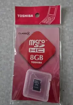 TOSHIBA microSDHC 8GB CLASS 4