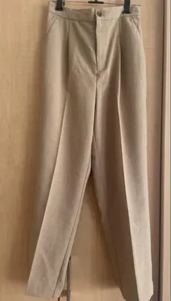 CIAOPANIC TYPY テーパードパンツ S ベージュ ウエストゴム