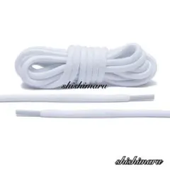 ロープ(丸)/シューレース(靴紐)/ホワイト/120㎝ 017