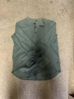 UNIQLO オリーブ 長袖カットソー S