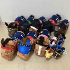 競走馬 ぬいぐるみ 8体セット - メルカリ