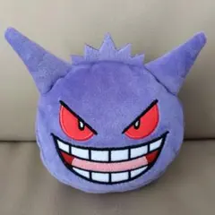 新品未使用品　ポケモン　ゲンガー　丸型ポーチ　ポケットモンスター　紫色　小物入れ
