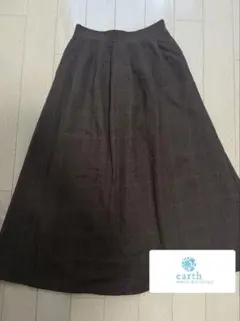 earth music &ecology チェックスカート