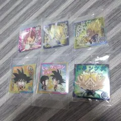 ドラゴンボール超戦士シールウエハース　最強への大冒険6枚セット