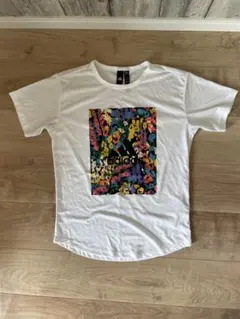 adidas カラフルグラフィック Tシャツ M