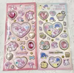 サンリオキャラクター キラキラジュエルシール