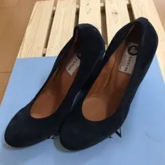 【新品！未使用】ランバン スエード　パンプス値下げしました　定価88,000円