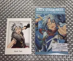 滝維吹 展示会 特典 ぱしゃっつ バックステージPASS風ステッカー