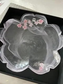 月夜野工房　桜　大皿