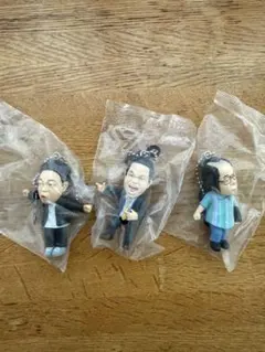 お笑い芸人フィギュアキーホルダー3体セット